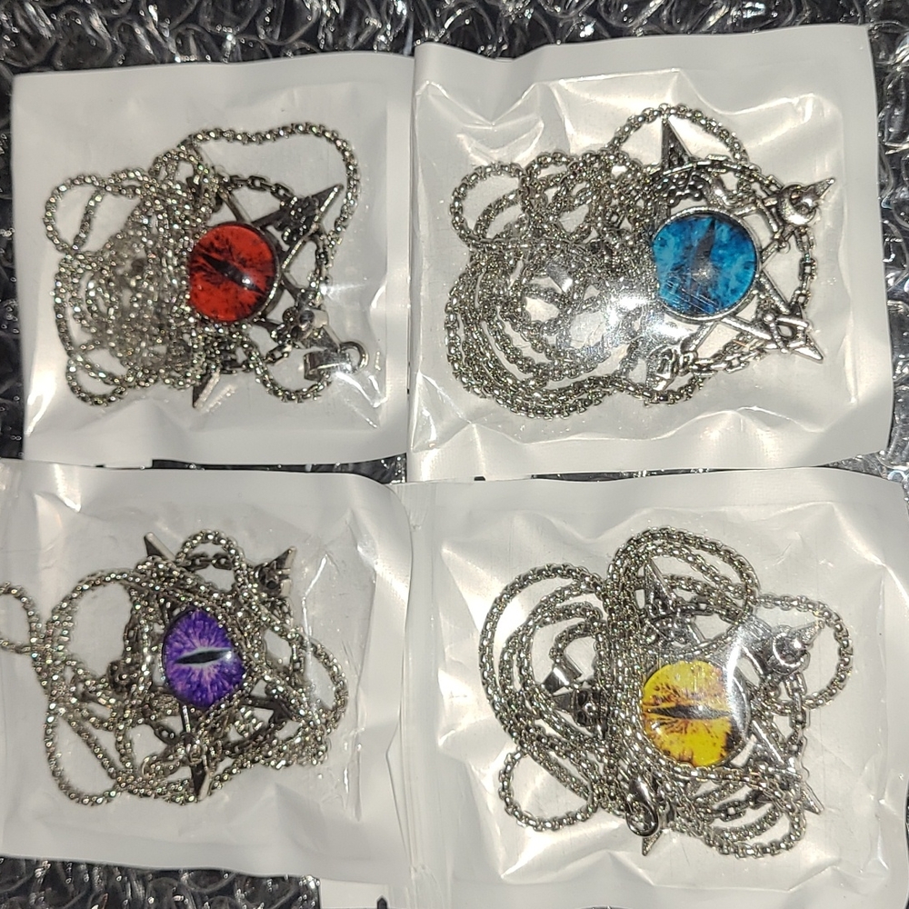 1pc Eye star necklace